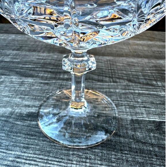 Gorham Crystal Retired 'Crown Point' Lead Crystal Sherbet/Champagne-Excellent - Picture 2 of 6